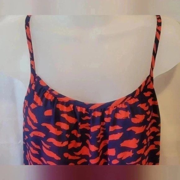 Cabi Small Tank Top Smooch Cami Blue Red Pink Spaghetti Strap Chiffon - Picture 3 of 8